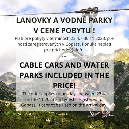 Bungalovy Fis Economy Villa Strbske Pleso Luaran gambar