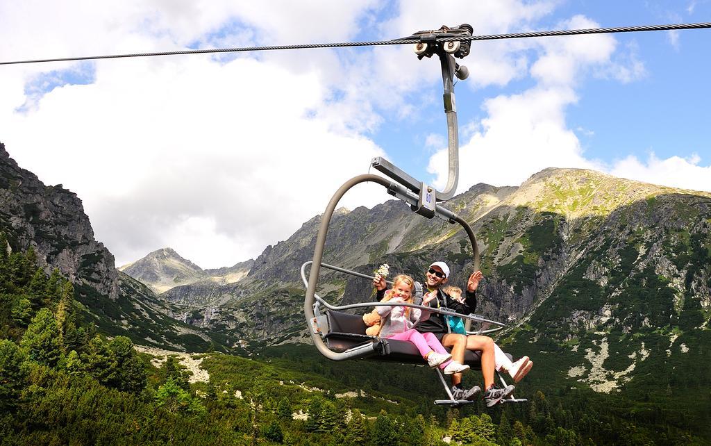 Bungalovy Fis Economy Villa Strbske Pleso Luaran gambar